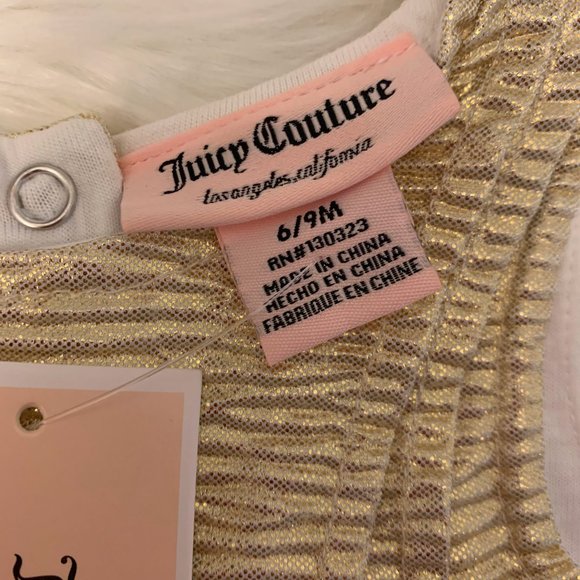 HOST PICK!!! NWT JUICY COUTURE Sparkly Gold Set - Picture 6 of 6